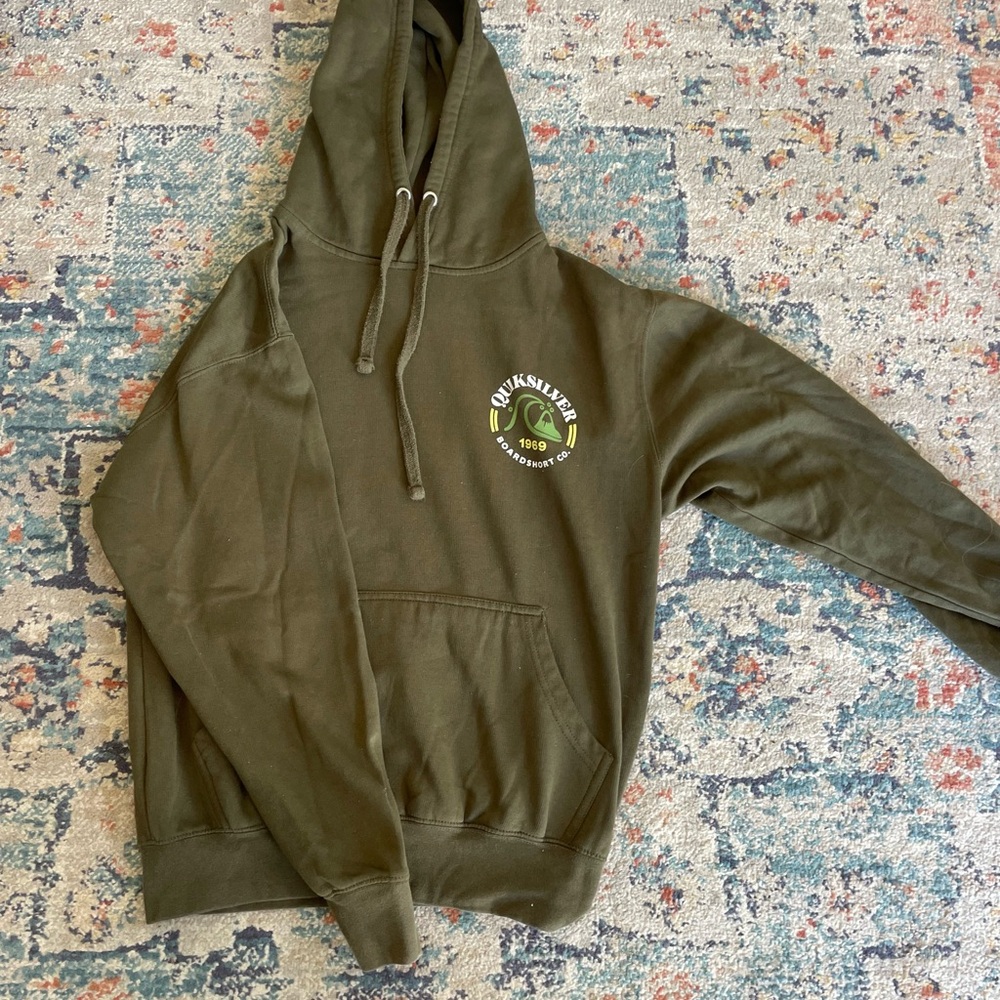 Green Quicksilver Hoodie
